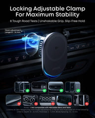 Anker Prime Wireless Car Charger with MagGo, AirCool, and Pad Features