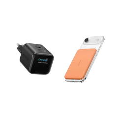 Anker Nano Charger (45W, Smart Display) + Anker Nano Power Bank (5K, Magnetic, Slim)