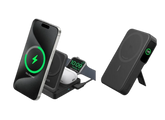 Anker MagGo Wireless Charging Station (Foldable 3-in-1) + Anker MagGo Power Bank (10K)