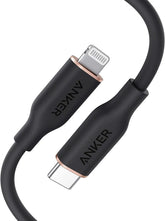 Anker 641 USB-C to Lightning Cable (Flow, 3ft Silicone)