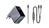Anker Prime 160W GaNPrime 3-Port Charger with 2-in-1 USB-C to USB-C Cable (120cm, 140W, Braided)
