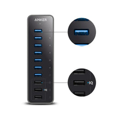 10-Port USB Hub
