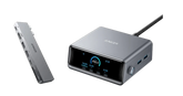 Anker Prime Charger (250W, 6 Ports, GaNPrime) + Anker 547 USB-C Hub (7-in-2, for MacBook, Gray)