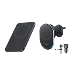 Anker Nano Powerbank and Anker Prime Wireless Car Charger