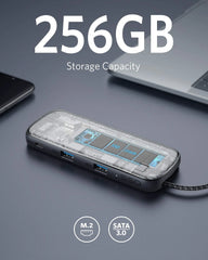 PowerExpand 4-in-1 USB-C Hub with SSD Slot