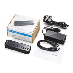 10-Port USB Hub