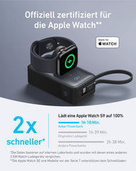Anker MagGo Power Bank (10000mAh, 35W, for Apple Watch)
