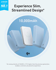Anker MagGo Power Bank (10,000mAh, 15W, MagSafe) & Anker 511 Charger (Nano Pro)