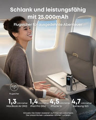 Anker Powerbank 25K 165W with Integrated and Retractable Cable