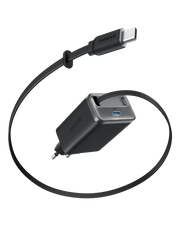 Anker Nano Charger 35W with Built-In Retractable USB-C Cable