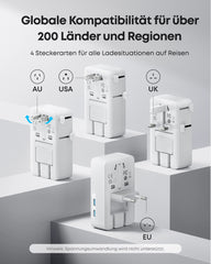 Anker Nano Travel Adapter (5-in-1, 20W)