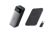 Anker 737 PowerBank (PowerCore 24K) + Anker Nano PowerBank (5K, Magnetic, Slim)