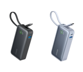 Anker Nano Power Bank with Built-In USB-C Cable, 30W Fast Charging