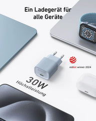 Anker Nano USB-C Wall Charger (30W)