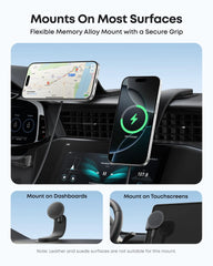 Anker Nano Wireless Car Charger with Magnetic Detachable Pad