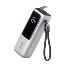 Anker Powerbank 25K 165W with Integrated and Retractable Cable