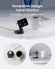 Anker Wireless Charging Station (3-in-1, Magnetic, Stand)
