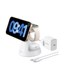 Anker Wireless Charging Station (3-in-1, Magnetic Stand)