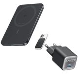 Anker Nano Power Bank (5K, MagGo, Slim) and Anker 511 Charger (Nano 3, 30W)