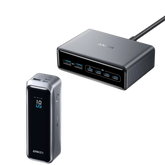Anker Prime Power Bank (20K, 220W) & Anker Prime Charger (200W, 6 Ports, GaN)