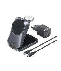 Anker Prime Wireless Charging Station (3-in-1, MagGo, AirCool, Foldable)