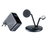 Anker Prime Wireless Charging Station (3-in-1 Stand) + Anker Prime Charger (160W, 3 Ports, GaNPrime)