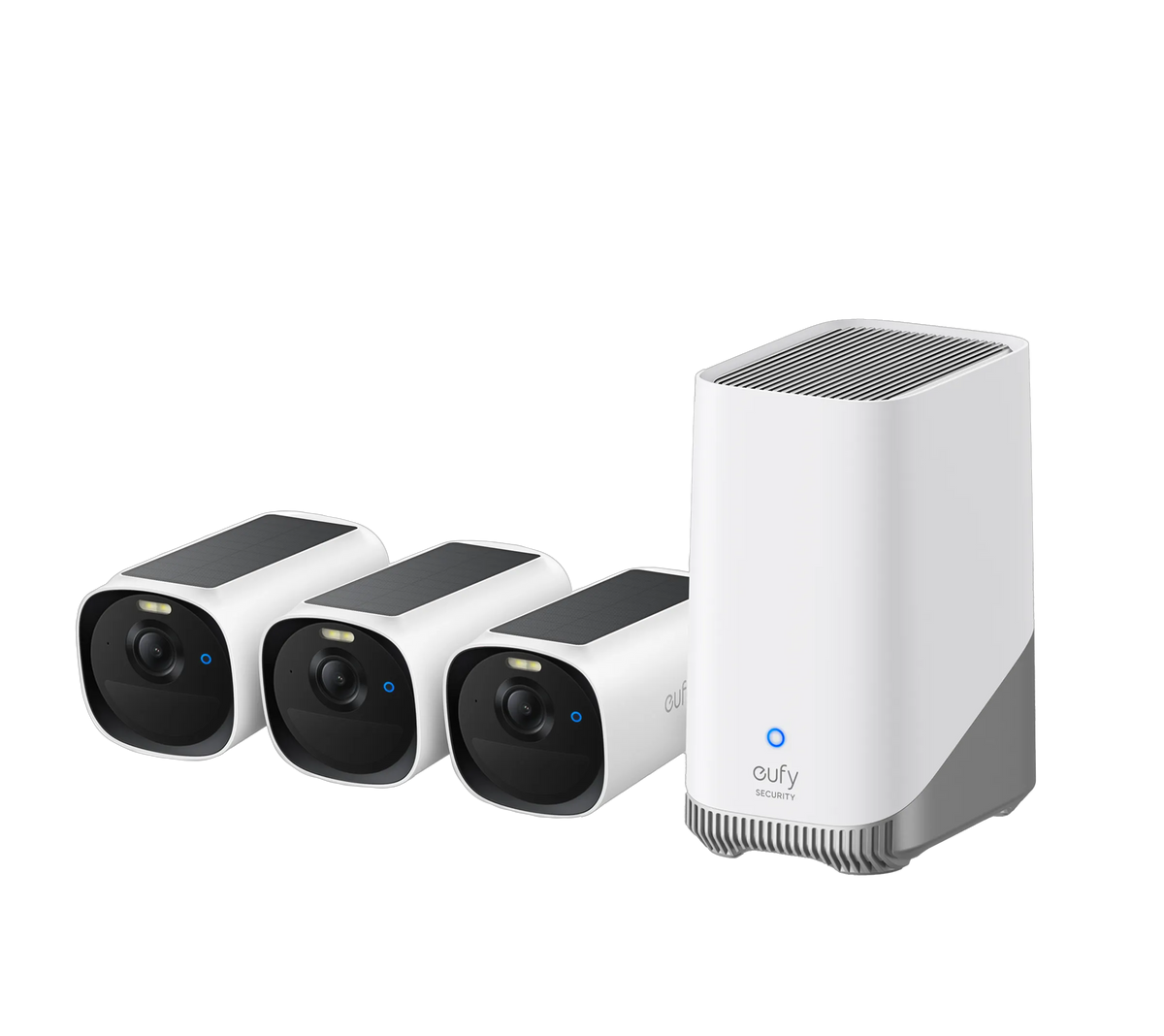 eufyCam E40 3-Camera Kit with HomeBase S280