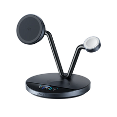 Anker Prime Wireless Charging Station (3-in-1 Stand) + Anker Prime Charger (160W, 3 Ports, GaNPrime)