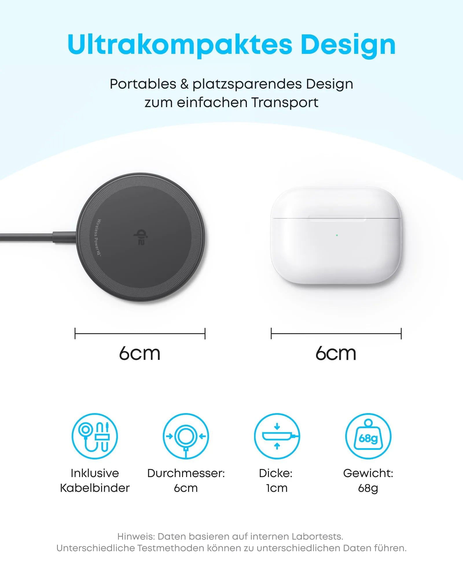 Anker Zolo Wireless Charger (Magnetic, Pad)
