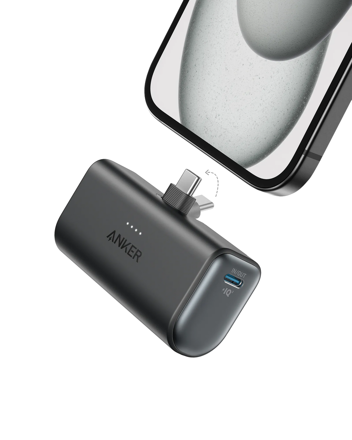 Anker Nano Power Bank (22.5W, Built-in USB-C Connector)