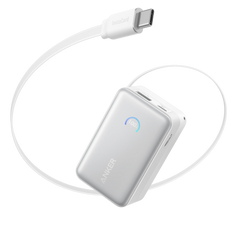 Anker Nano Power Bank 10K with 45W and Built-In Retractable USB-C Cable
