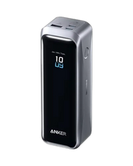 Anker Prime Power Bank (20K, 220W) with Anker Prime USB-C to USB-C Cable (240W, Upcycled Braided Design)