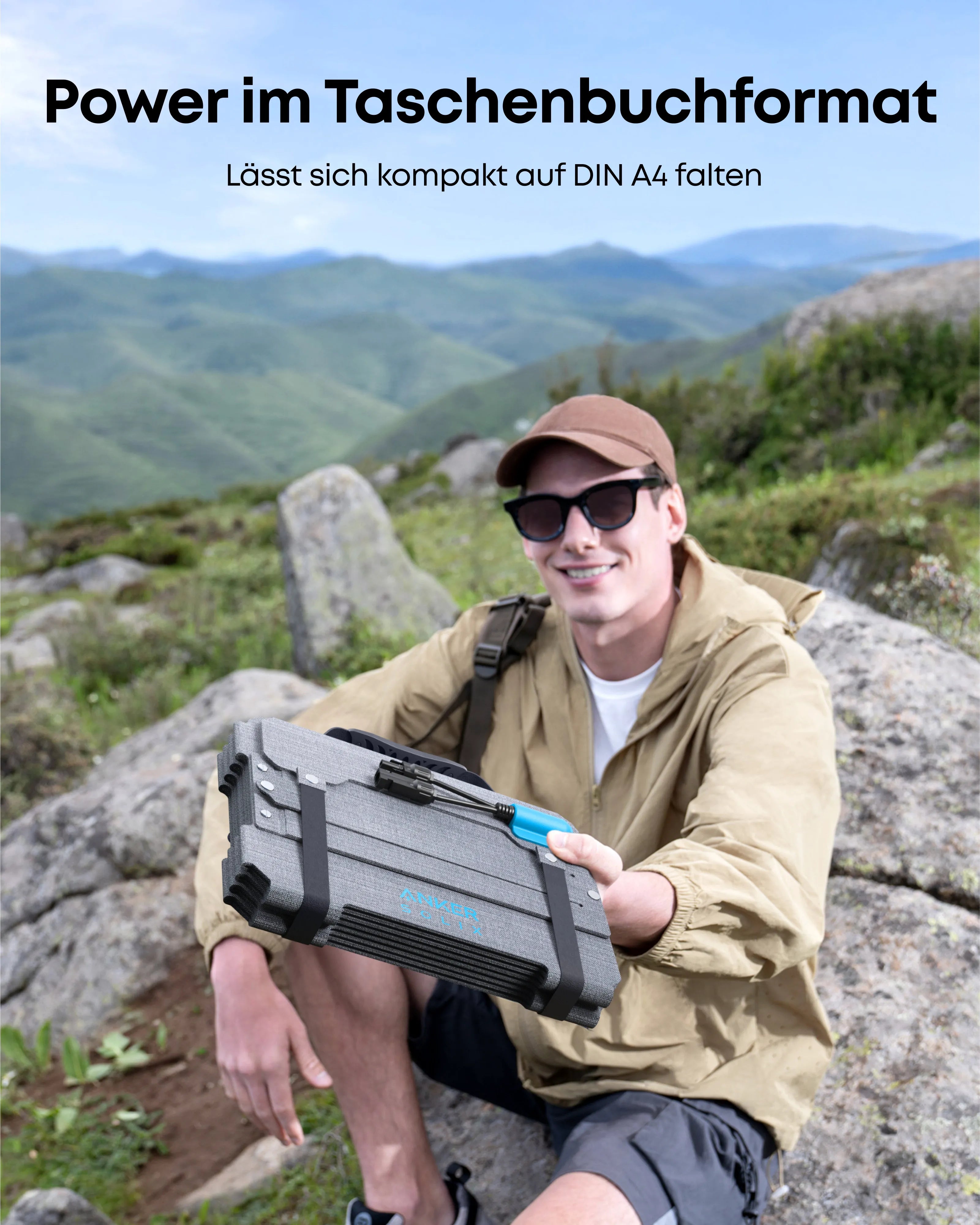 Anker SOLIX PS100X Portable Solar Panel