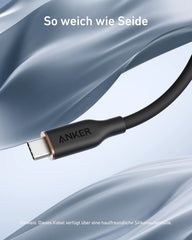 Anker USB-C to USB-C Cable (0.9m, 240W, Silicone)