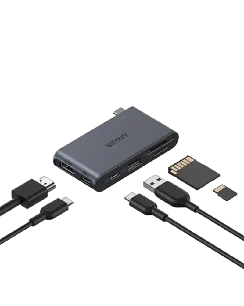 Anker Nano USB-C Hub (6-in-1, 5Gbps)