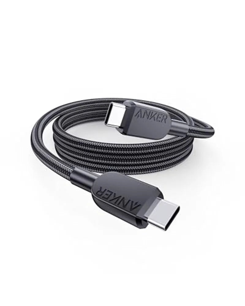 Anker USB-C to USB-C Cable (0.9m, 240W, Braided)