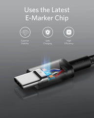 Anker 333 USB-C to USB-C Cable (1m+1.8m+3m, 3-Pack)
