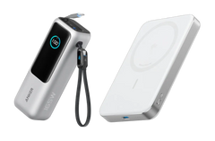 Anker Powerbank 25K 165W with Integrated and Retractable Cable + Anker MagGo Powerbank 10000mAh Slim