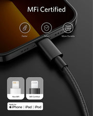 Anker 331 USB-C to Lightning Cable (6ft/10ft Nylon)