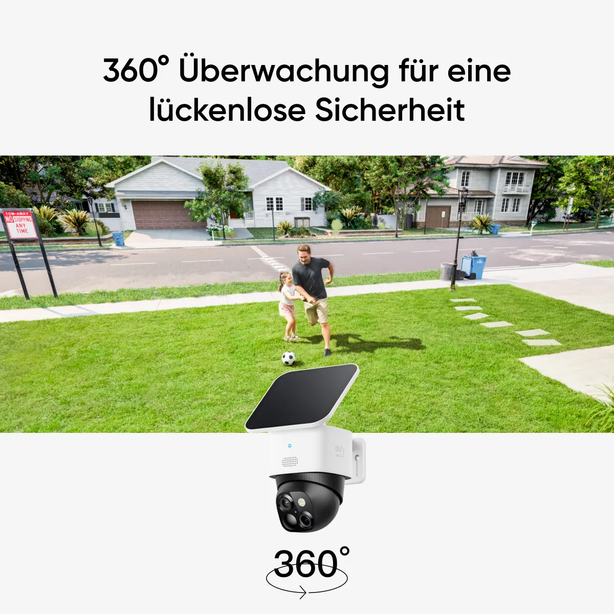 eufyCam Solo S340 – Dual Camera, 3K Resolution, 360° Coverage