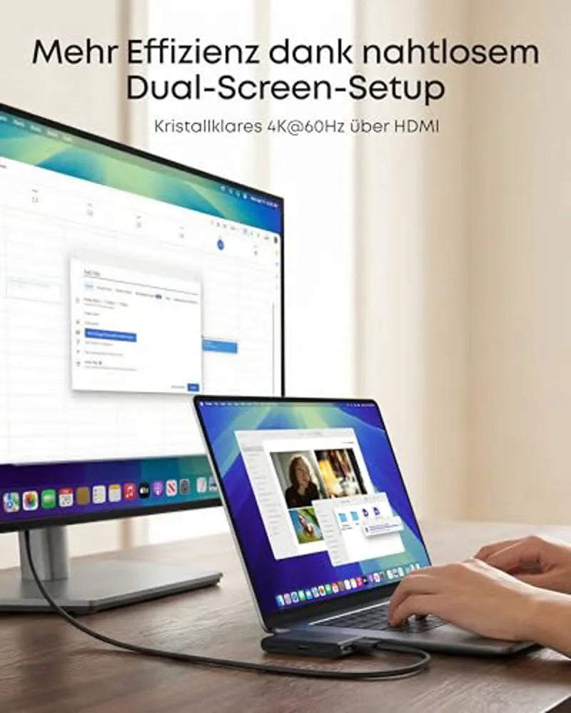 Anker Nano USB-C Hub (6-in-1, 5Gbps)