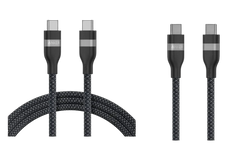 Anker USB-C to USB-C Cable (180cm, 240W, Upcycled Braided) + Anker USB-C to USB-C Cable (90cm, 240W, Upcycled Braided)