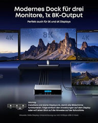 Anker Prime Docking Station (14-in-1, Triple Display, MST)