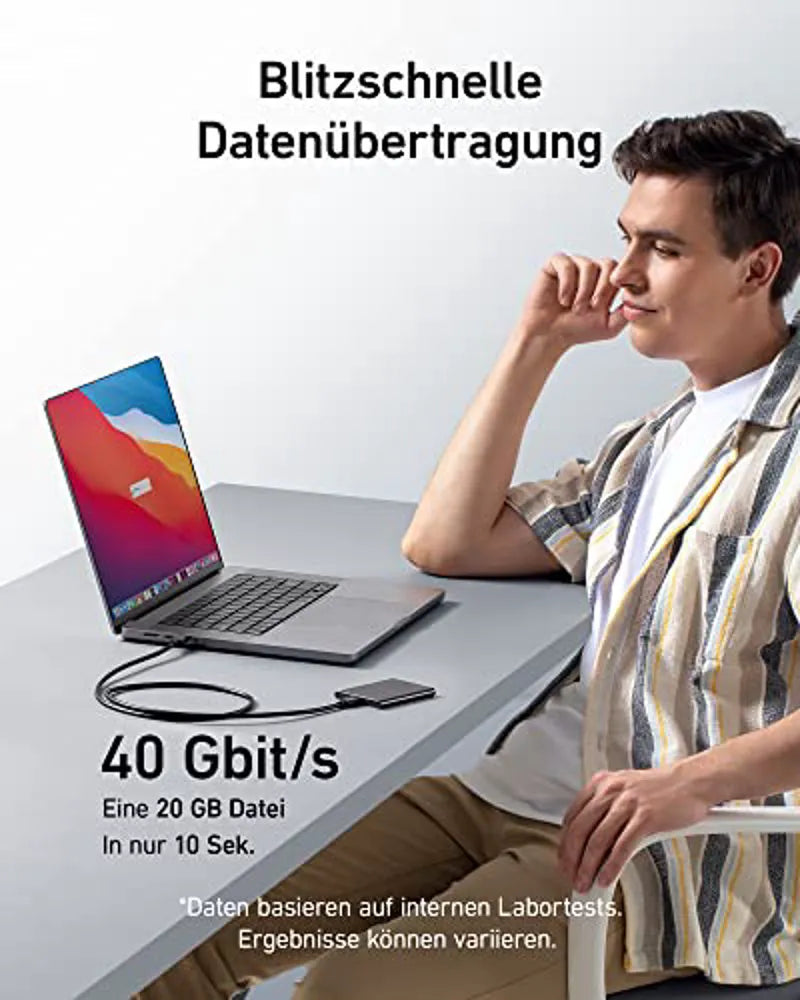 Anker 515 USB-C to USB-C Cable (USB 4, 100cm)