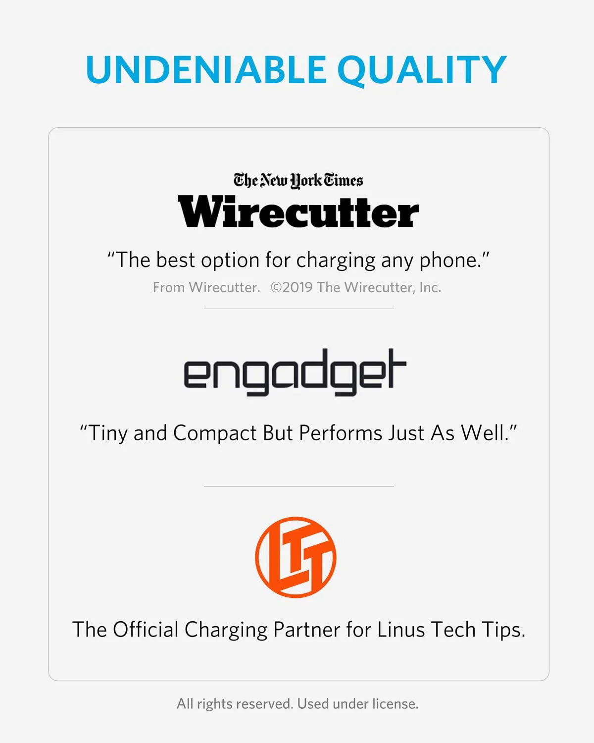 PowerPort III Nano with USB-C to Cable