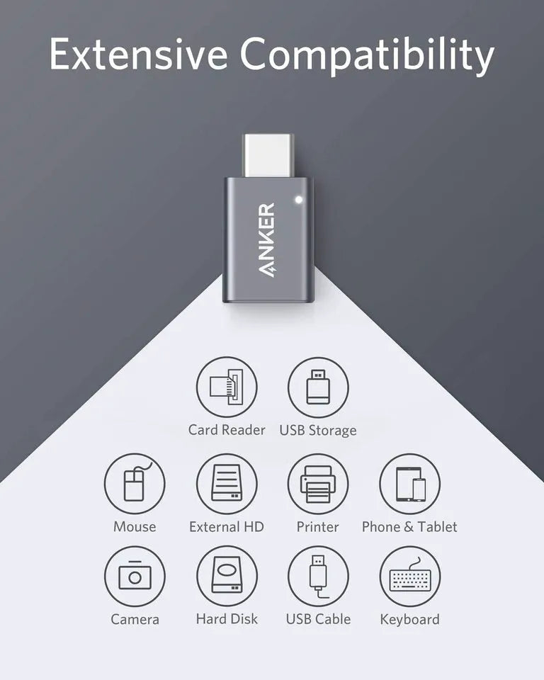 USB-C to USB 3.0 Adapter (2-Pack) - Female Connector