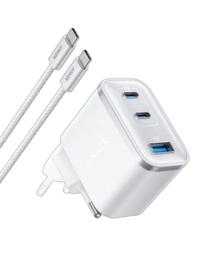 Anker Nano Charger (70W, 3 Ports)