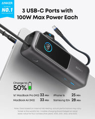 Anker 140W USB-C 4-Port Laptop Power Bank and Charger