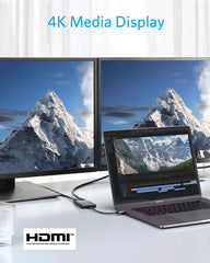 PowerExpand USB-C to Dual HDMI Adapter