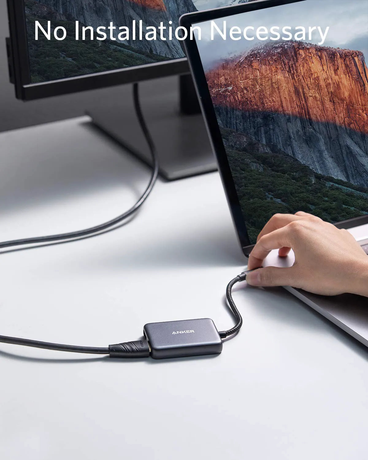 PowerExpand USB-C to Dual HDMI Adapter